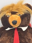 Donald Trump Trumpy Bear Deluxe Plush American Flag Cape 22  Maga