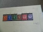 Gb Qeii 1953-66 Stamps Collection In Album Mostly Mint Mnh