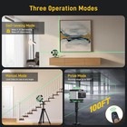 4x360   Laser Level  16 Lines Green  Self Leveling For Construction  Tiling