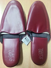 New Mens Comfortable Faux Leather Slippers 4 Colors Sizes  7 To 11