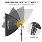 Neewer 700w Softbox Lighting Kit 2-pack 5700k Led 24x24 Studio Lights