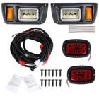 For Club Car Ds 93  G e Led Light Kit Adjustable Headlights   Tail Lights