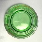 Vintage Landmark Casino Las Vegas Nevada Green Glass Ashtray
