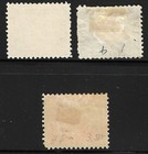 Nicaragua Scott  3   4   6 F vf Unused 1869-1871