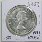 Canada 1958  1 Silver Dollar In Uncirculated Condition  11359 Km 55