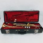 Yamaha Ytr-3325 Trumpet Gold Musical Instrument Hard Case Gakki 25-05-127