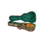 Crossrock Master Series Tenor Ukulele Case For 27   Large Body   Olive Green