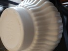Vintage Cream Haeger Pottery Round Ribbed Planter Bowl 142 Low Ship Pot Hive 