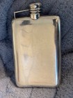 Sterling Silver Mid Size Flask Very Choice Condition