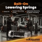 Front 3    Rear 4  Coil Spring Lowering Kit For Chevy S10 Gmc S15 1982-2004