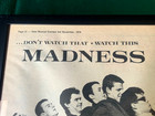 Vintage Rare 1979 100  Original Madness One Step Beyond Lp Framed Poster Ad