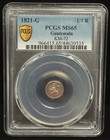 Guatemala - 1 4 Real - 1821 Pcgs Ms 65