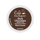 Cafe Escapes Dark Chocolate Hot Cocoa  Keurig K-cup Pod  24 Count