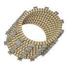  13088-1081 13088-1125 Clutch Friction Plates 7 Pcs Replacement For Kawasaki 