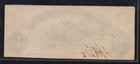 1862 Civil War Era Virginia Treasury Obsolete Note  1 Dollar  Plate C