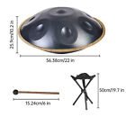 Handpan Drum 22 Inch 10 Notes D Minor Steel Hand Drum With Soft Hand Pan Bag New