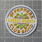 The Beatles Patch Sgt  Pepper s Lonely Hearts Club Band Embroidered Iron On 3 5 