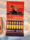2 Vtg Feature Bowling Matchbooks With Pop Up Detail Route 66 Matchbook