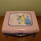 See Video  2005 Disney Princess Cd Jukebox Player Jewelry Box With Mirror 