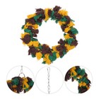 Parrot Bite Toy Bird Swing Bar Christmas Pet Gift Rope Swing Parakeet Swing