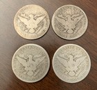  2 Face Value fv 1893   1912  90  Silver Barber Liberty Half Dollars Usa Coins Lot