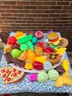 Lot Of Pretend Play Food  Mixed Items Brands   Years Some Vintage 108 Pieces