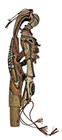 Antique Papua New Guinea Tribal Carving Middle Sepik Oceanic Lime Container