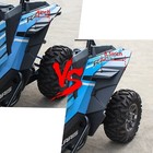 4pcs Rear Xxl Extended Fender Flares Compatible With Polaris Rzr 1000 2014-2023