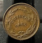 1863 Pittsburgh Pennsylvania Pittock News Dealer Civil War Storecard Token Nice