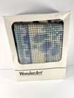 Caron Wonderart Latch Hook Rug Kit 24 X 34    Antique Blue Floral  4379 New