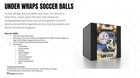 2026 Under Wraps Autographed Soccer Ball  messi  Haaland  Mbappe  Pele  Fanatics