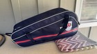 New Vintage Classic Navy Wilson Retro Tennis Bag  racquet   Balls Not Included 6