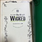 Shiki Theter Company Wicked Playbill 2013 Used Excellent Condition