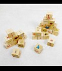 Pottery Barn Kids Neutral Wooden Blocks  Great Condition
