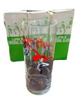 Esso Lupin Glass Set 4pc Original Vintage Promotional Animation Twist