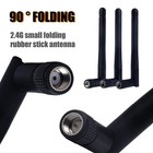 2pcs Rp-sma Antenna For Wifi 2 4ghz 5ghz Wireless Router Or Card Female Pin Lot
