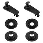 Car Floor Mat Retention Clips Carpet Fixing Hooks Fastener 08210-00820 2set