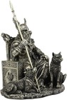 Ebros Norse Viking Mythology Odin The Alfather Sitting On A Throne Statue