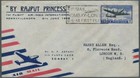 India First Flight Cover Bombay To London England 1948 Rajput Princess