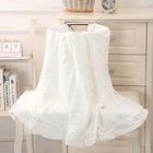 Organic Cotton Baby Blankets Newborn Muslin Swaddle Baby Wrap Gauze Ruffle 