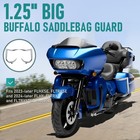Street Glide Road Glide Saddlebag Guard Crush Bar For 2023-2025 Harley Fltrx