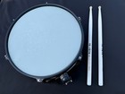    Sp 14  X 5  Snare Drum With Sticks - Black  Excellent Condition    