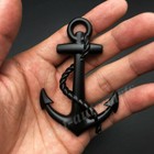 Metal U s Navy Usn Anchor Car Emblem Badge Motorcycle Gas Tank Decals Sticker