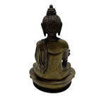 Tibetan Buddhist Medicine Buddha Bronze 5 X 3 Statue Heavy