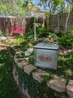 Excellent Vintage Early 1950 s Pepsi Cola Embossed Aluminum Cooler