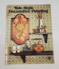 Vtg Tole Style Decorative Painting Craft Book  74 Loretta Sias Instructions Usa