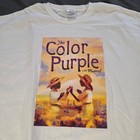 The Color Purple A New Musical Broadway Graphic T-shirt White Xl Gildan Ultra