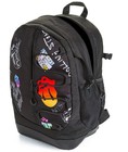 Cookies X Rolling Stones Backpack    new Black School Bookbag Large Travel Bag