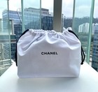 Chanel Vip Gift Drawstring Bag Makeup Bag Cosmetic Pouch Travel Case Cotton