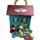 Gund Dollhouse The Story Of Red Fairy Tale Play Set Plush Riding Hood Very Rare